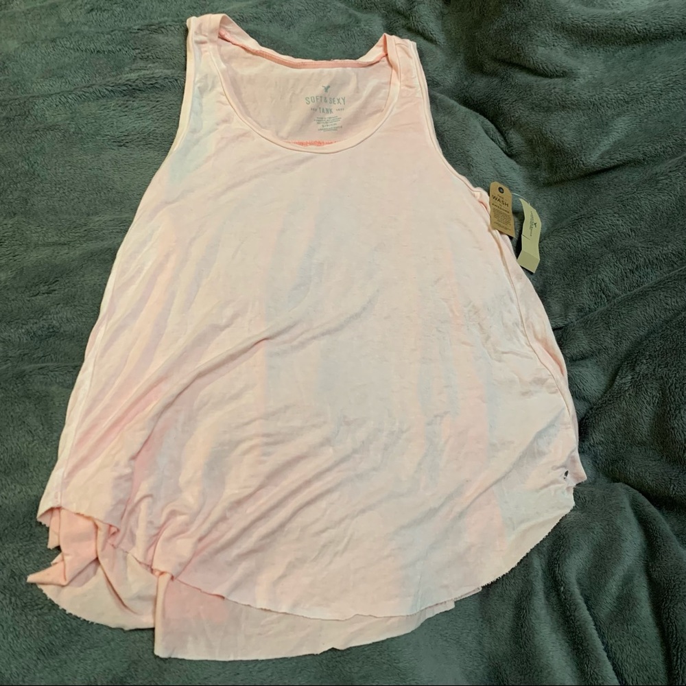 AEO Blush Pink Soft and Sexy Tank Top